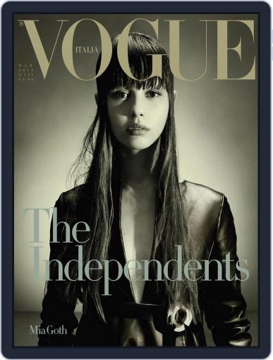 Vogue Italia March 11th, 2015 Digital Back Issue Cover
