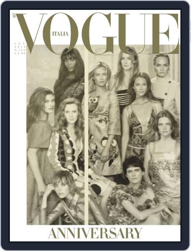 Vogue Italia September 1st, 2014 Digital Back Issue Cover