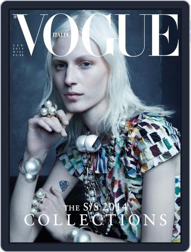 Vogue Italia January 29th, 2014 Digital Back Issue Cover