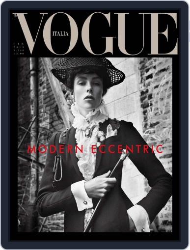 Vogue Italia October 10th, 2013 Digital Back Issue Cover