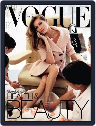Vogue Italia June 10th, 2013 Digital Back Issue Cover