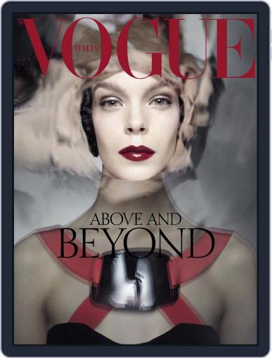 Vogue Italia October 10th, 2012 Digital Back Issue Cover