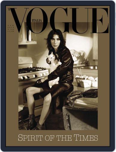 Vogue Italia August 7th, 2012 Digital Back Issue Cover