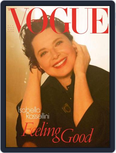 Vogue Italia June 11th, 2012 Digital Back Issue Cover