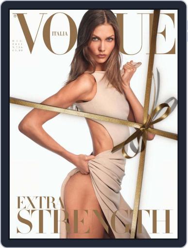 Vogue Italia December 15th, 2011 Digital Back Issue Cover