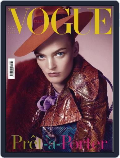 Vogue Italia July 14th, 2011 Digital Back Issue Cover