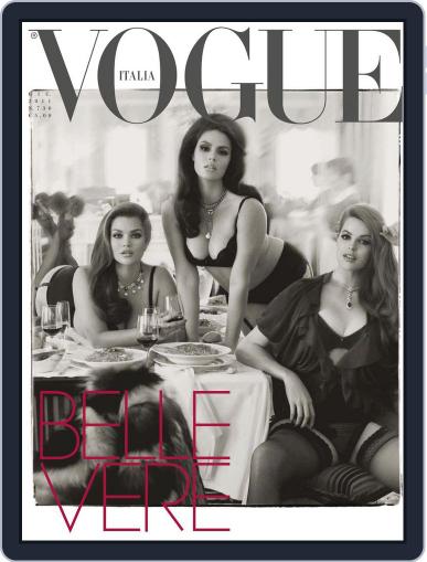 Vogue Italia June 16th, 2011 Digital Back Issue Cover