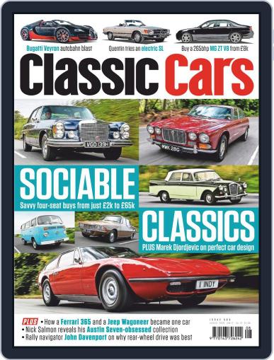 Classic Cars August 1st, 2020 Digital Back Issue Cover