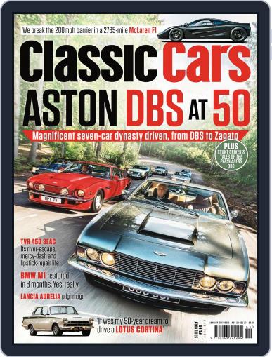 Classic Cars January 1st, 2017 Digital Back Issue Cover