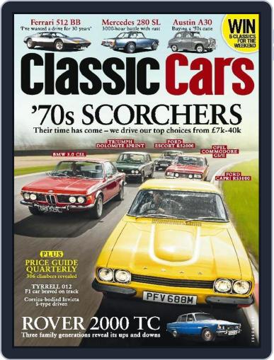 Classic Cars August 1st, 2015 Digital Back Issue Cover
