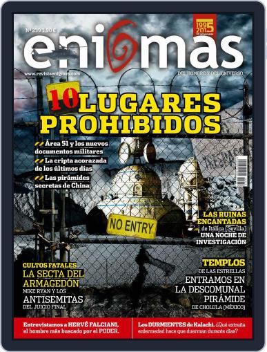 Enigmas October 1st, 2015 Digital Back Issue Cover