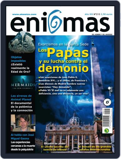 Enigmas July 31st, 2013 Digital Back Issue Cover