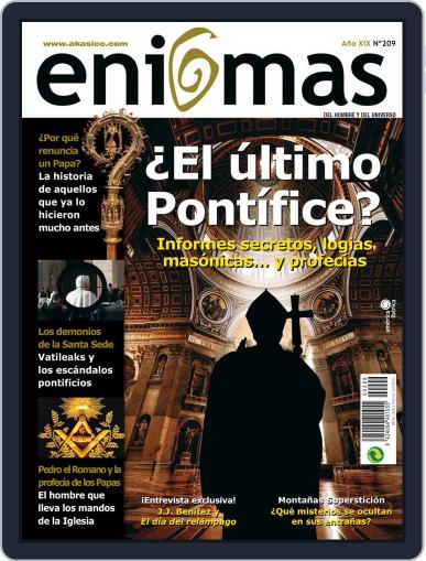 Enigmas March 31st, 2013 Digital Back Issue Cover