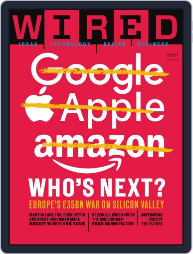 WIRED UK May 1st, 2017 Digital Back Issue Cover