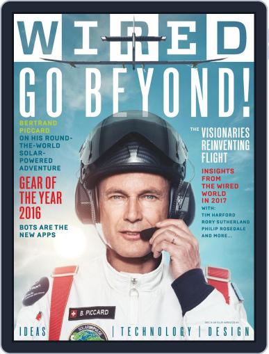 WIRED UK December 1st, 2016 Digital Back Issue Cover