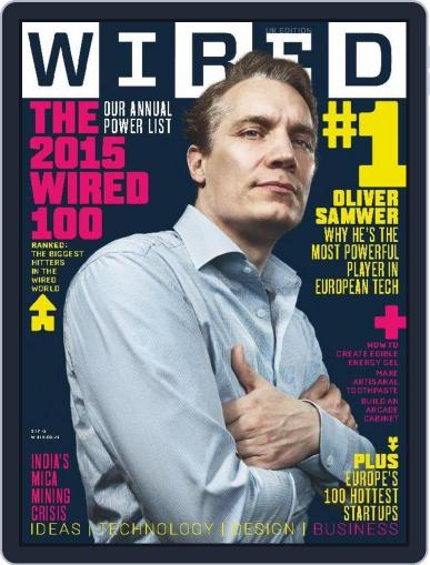 WIRED UK August 6th, 2015 Digital Back Issue Cover