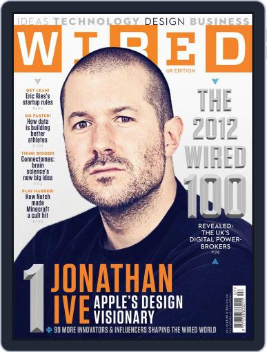 WIRED UK May 30th, 2012 Digital Back Issue Cover