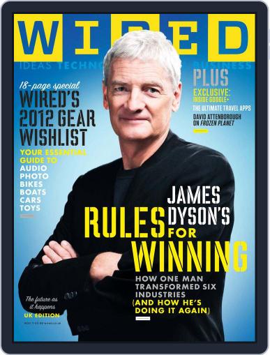 WIRED UK October 7th, 2011 Digital Back Issue Cover