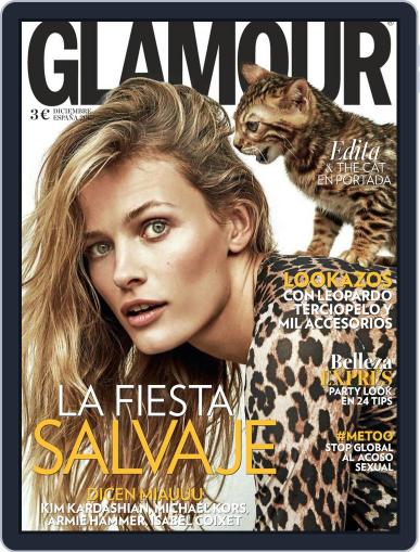 Glamour España December 1st, 2017 Digital Back Issue Cover