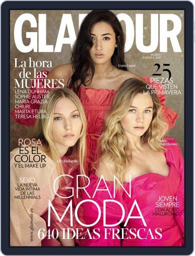 Glamour España March 1st, 2017 Digital Back Issue Cover