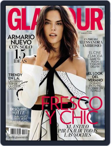 Glamour España June 21st, 2016 Digital Back Issue Cover