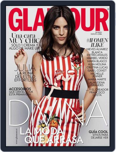 Glamour España February 19th, 2016 Digital Back Issue Cover