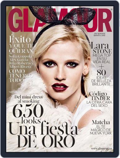 Glamour España November 18th, 2015 Digital Back Issue Cover