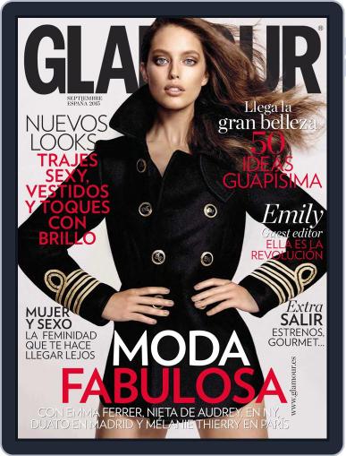 Glamour España August 19th, 2015 Digital Back Issue Cover