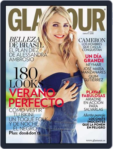 Glamour España June 1st, 2014 Digital Back Issue Cover