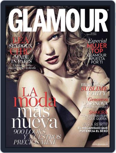 Glamour España March 1st, 2014 Digital Back Issue Cover
