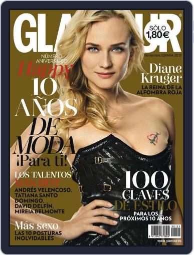 Glamour España November 1st, 2012 Digital Back Issue Cover