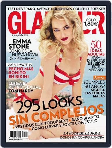 Glamour España June 21st, 2012 Digital Back Issue Cover