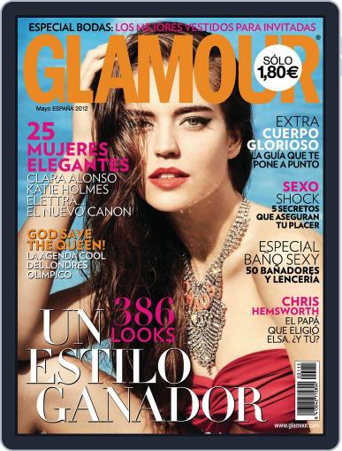 Glamour España May 1st, 2012 Digital Back Issue Cover