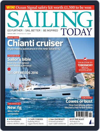Sailing Today February 1st, 2016 Digital Back Issue Cover
