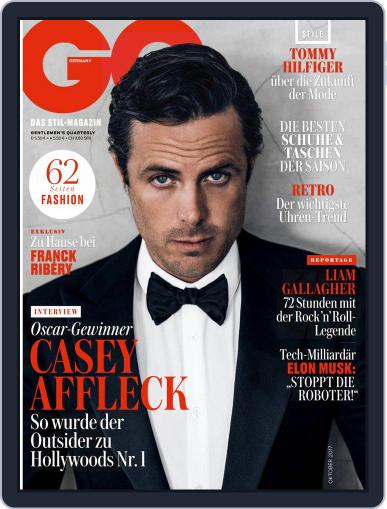 GQ (D) October 1st, 2017 Digital Back Issue Cover