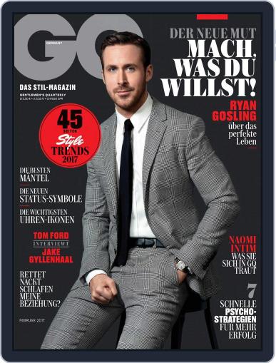 GQ (D) February 1st, 2017 Digital Back Issue Cover