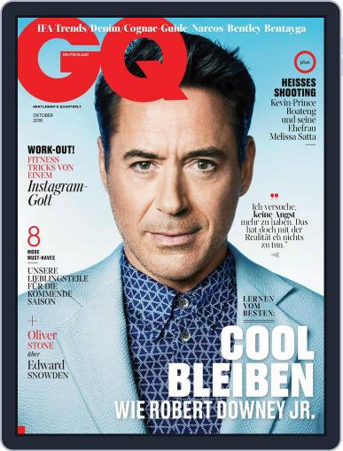 GQ (D) September 7th, 2016 Digital Back Issue Cover