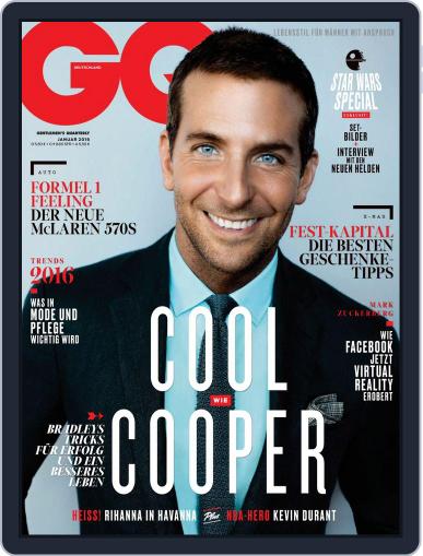 GQ (D) January 1st, 2016 Digital Back Issue Cover