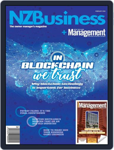 NZBusiness+Management February 1st, 2019 Digital Back Issue Cover
