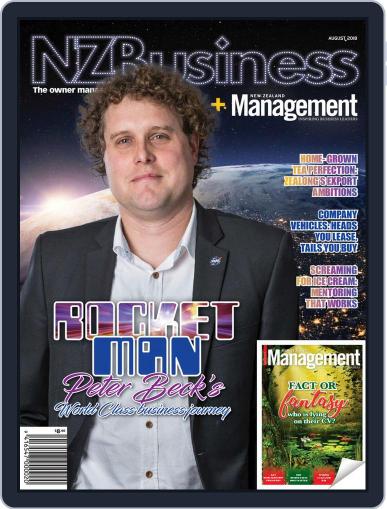 NZBusiness+Management August 1st, 2018 Digital Back Issue Cover