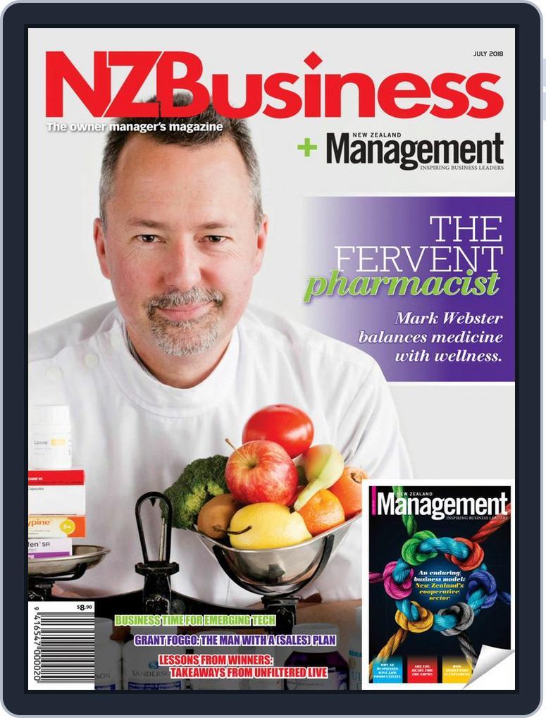 NZBusiness+Management (Digital) Subscription                    July 1st, 2018 Issue