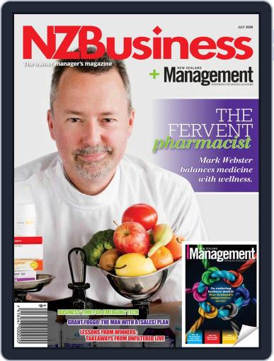 NZBusiness+Management July 1st, 2018 Digital Back Issue Cover