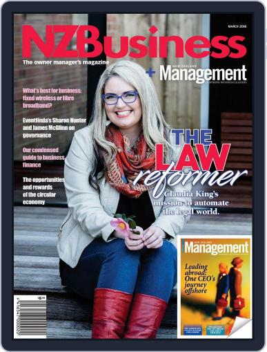 NZBusiness+Management March 1st, 2018 Digital Back Issue Cover