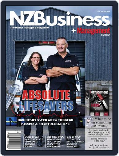 NZBusiness+Management December 1st, 2017 Digital Back Issue Cover