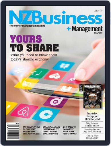 NZBusiness+Management August 1st, 2017 Digital Back Issue Cover