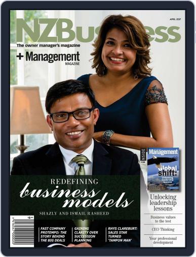 NZBusiness+Management April 1st, 2017 Digital Back Issue Cover