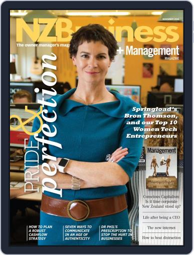 NZBusiness+Management November 1st, 2016 Digital Back Issue Cover