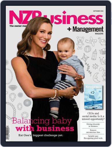NZBusiness+Management September 1st, 2016 Digital Back Issue Cover
