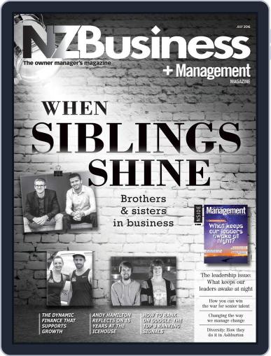 NZBusiness+Management July 1st, 2016 Digital Back Issue Cover