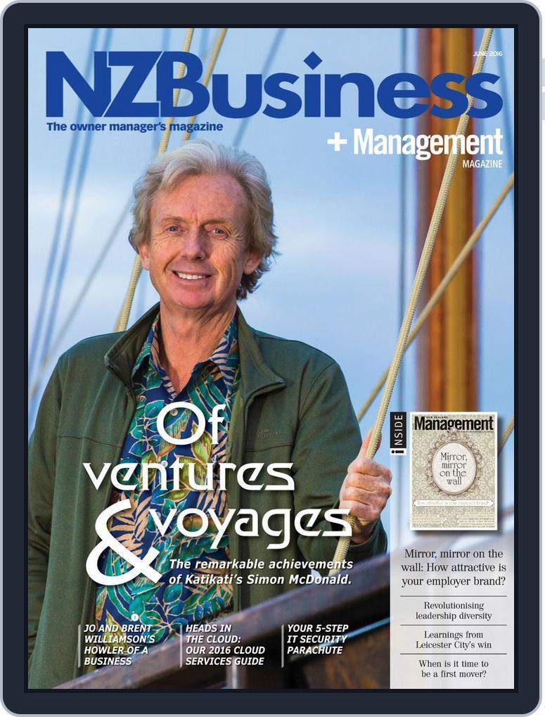 NZBusiness+Management (Digital) Subscription                    June 1st, 2016 Issue